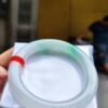 img_9982 天然緬甸玉A貨 冰種飄陽綠正圈圓骨手鐲