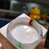 img_2278 冰種紫羅蘭春彩正圈手鐲|天然緬甸玉A貨