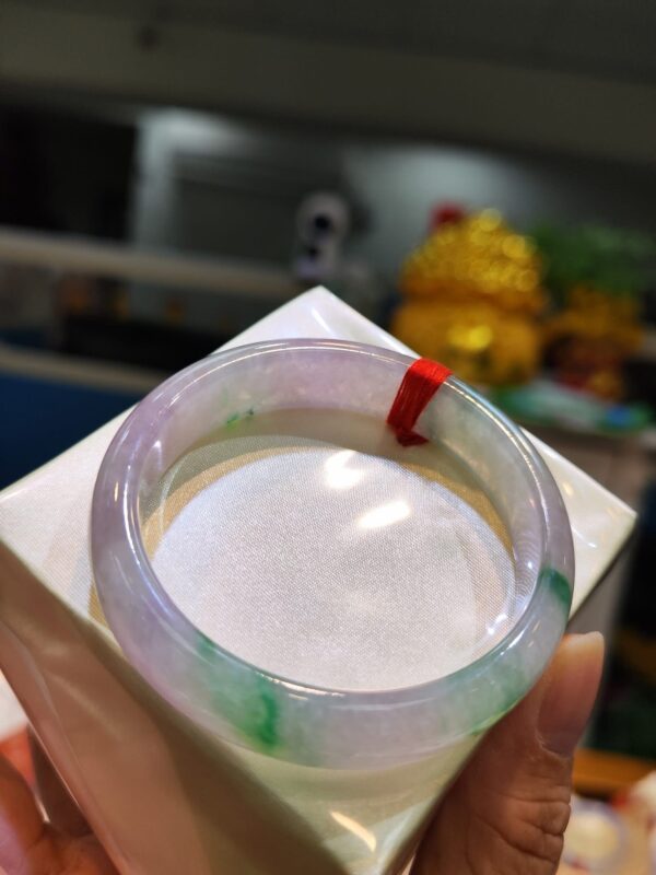 img_2278 冰種紫羅蘭春彩正圈手鐲|天然緬甸玉A貨