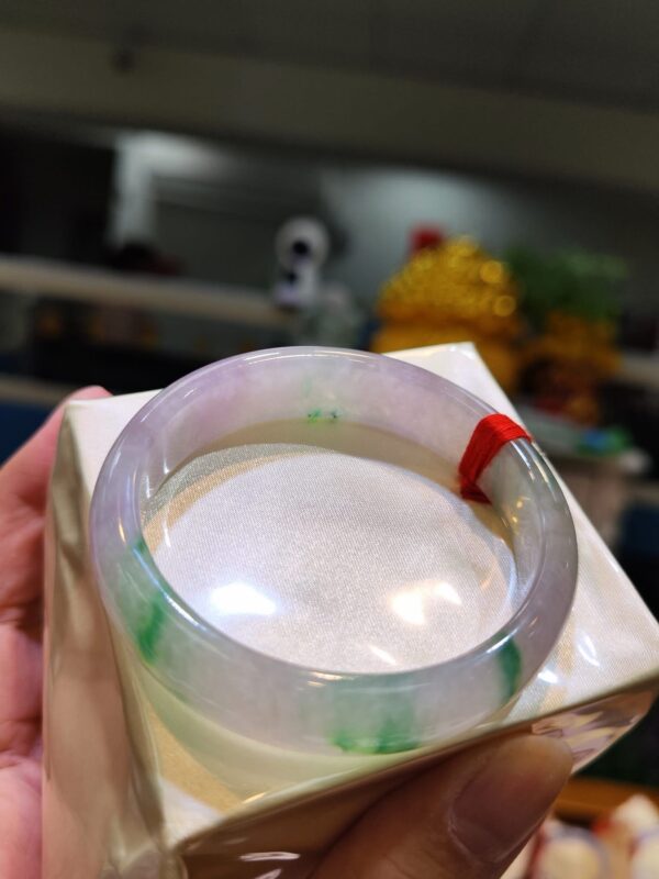 img_2280 冰種紫羅蘭春彩正圈手鐲|天然緬甸玉A貨