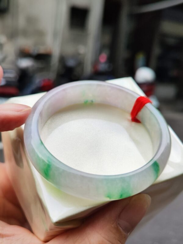 img_2282 冰種紫羅蘭春彩正圈手鐲|天然緬甸玉A貨