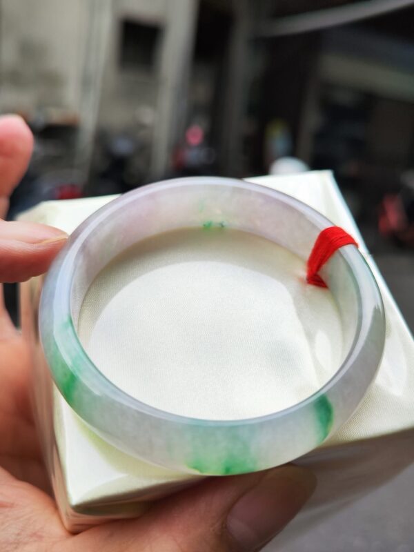 img_2284 冰種紫羅蘭春彩正圈手鐲|天然緬甸玉A貨
