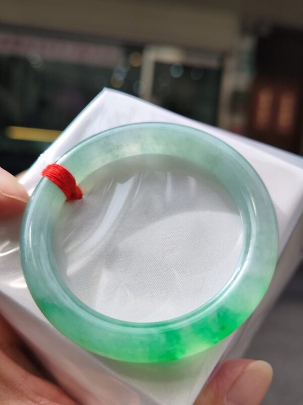img_2318 ✨ 天然緬甸玉A貨 冰種飄陽綠正圈手鐲 ✨
