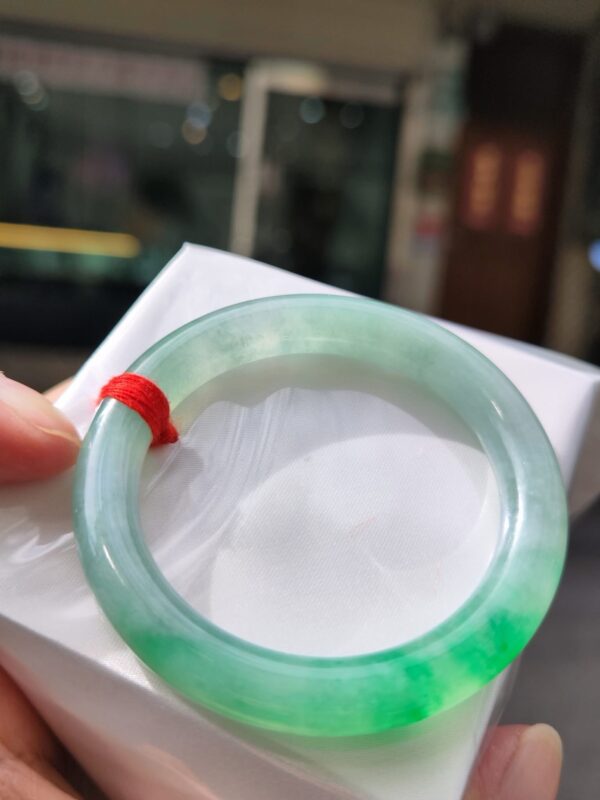 img_2320 ✨ 天然緬甸玉A貨 冰種飄陽綠正圈手鐲 ✨