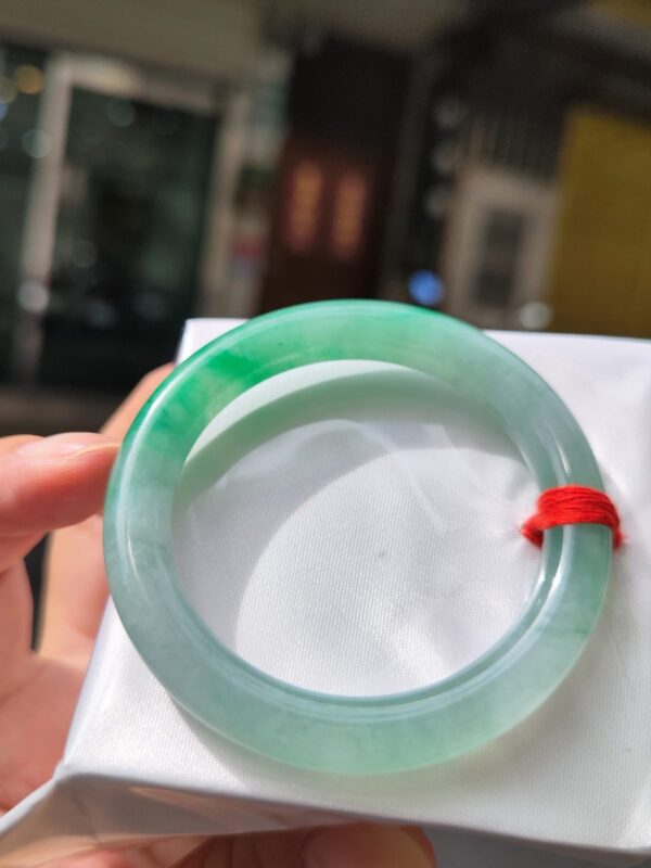 img_2322 ✨ 天然緬甸玉A貨 冰種飄陽綠正圈手鐲 ✨
