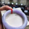 img_2340 天然緬甸玉A貨 濃紫羅蘭正圈厚庄手鐲