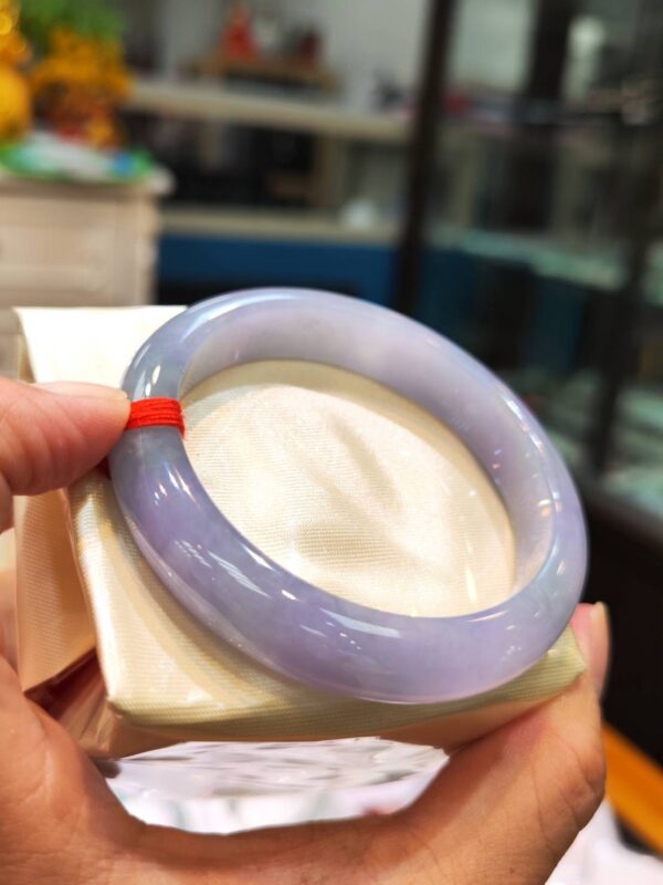 img_2344 冰種紫羅蘭正圈手鐲|天然緬甸玉A貨