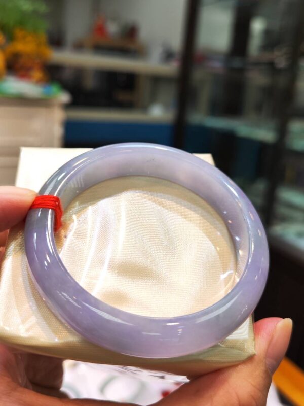 img_2347 冰種紫羅蘭正圈手鐲|天然緬甸玉A貨