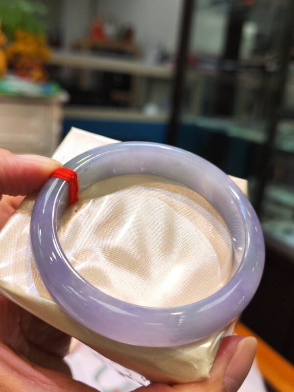 img_2348 冰種紫羅蘭正圈手鐲|天然緬甸玉A貨