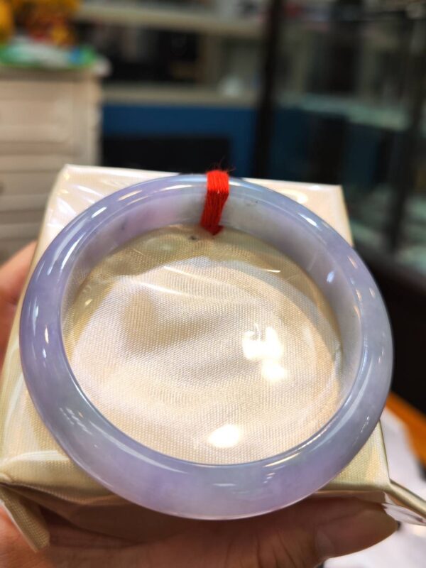 img_2352 冰種紫羅蘭正圈手鐲|天然緬甸玉A貨