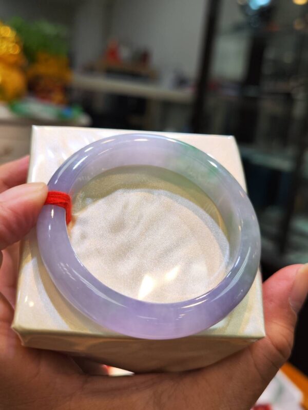 img_2368 冰種紫羅蘭春彩正圈手鐲|天然緬甸玉A貨