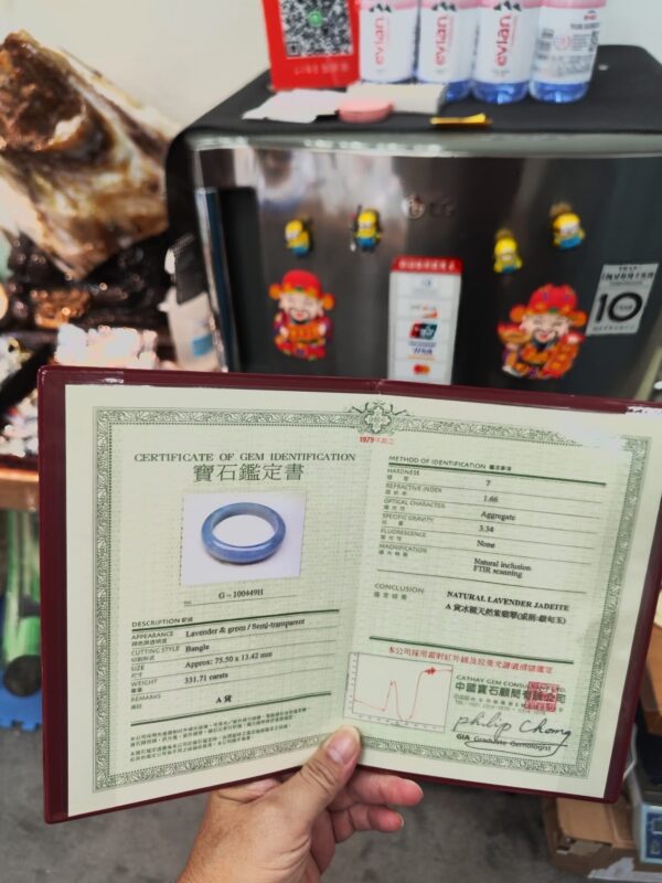 🌸 冰種芙蓉紫羅蘭正圈手鐲｜天然緬甸玉A貨