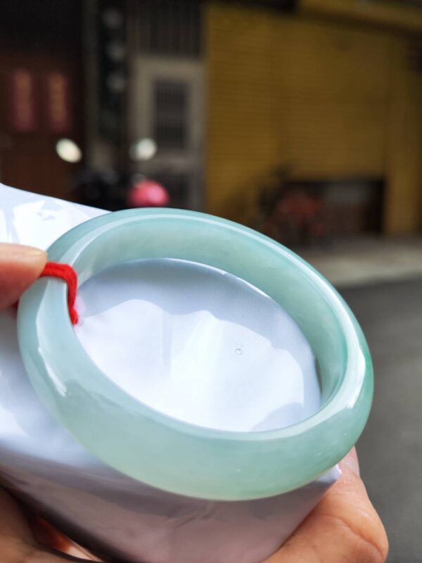 ✨ 天然緬甸玉A貨 冰種果綠正圈手鐲 ✨