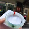 🔥 冰種飄綠花 正圈手鐲 🔥
