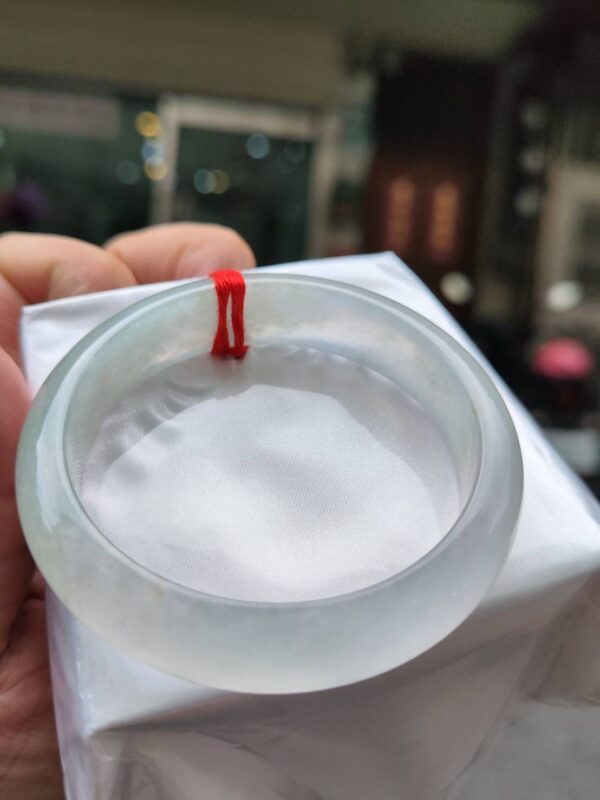 💎緬甸玉A貨放光玻璃種正圈又寬又厚手鐲💎