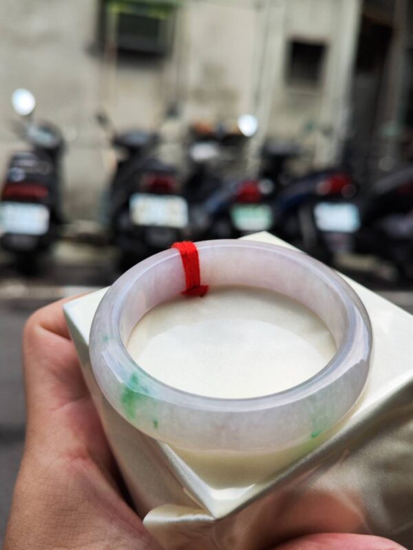 img_2857 🌸冰種 紫羅蘭正圈手鐲|天然緬甸玉A貨 🌸