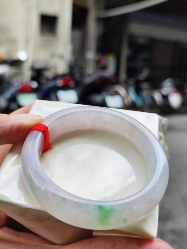 img_2860 🌸冰種 紫羅蘭正圈手鐲|天然緬甸玉A貨 🌸