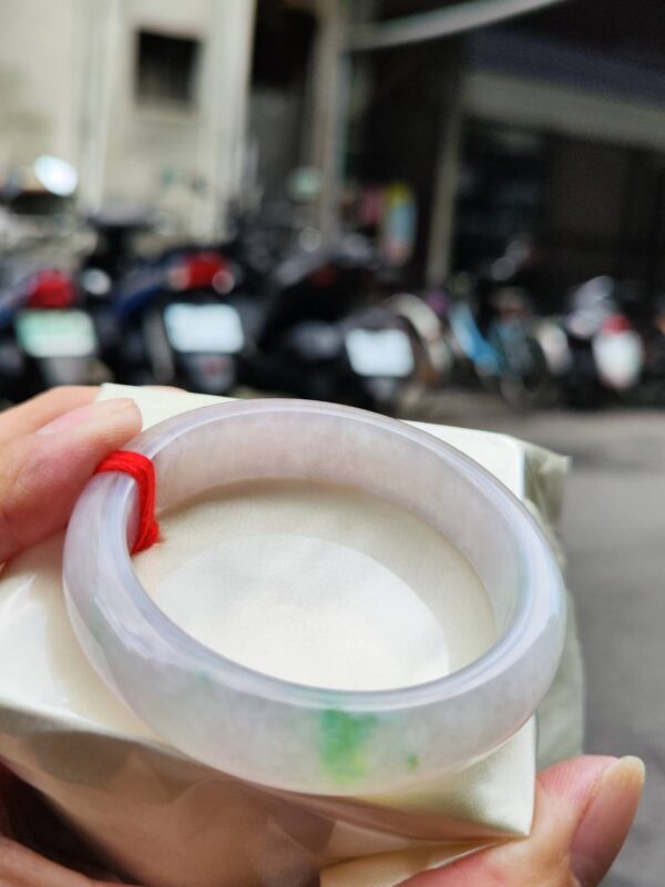 img_2862 🌸冰種 紫羅蘭正圈手鐲|天然緬甸玉A貨 🌸