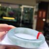 🔥 放光玻璃種飄花 正圈圓骨手鐲 🔥
✨天然緬甸玉A貨 ✨