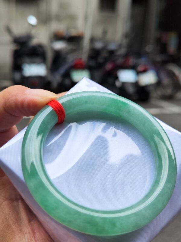 ✨ 天然緬甸玉A貨 滿色陽綠正圈手鐲 ✨