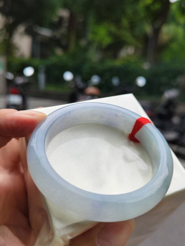 冰透紫羅蘭正圈手鐲｜天然緬甸玉A貨 🌸