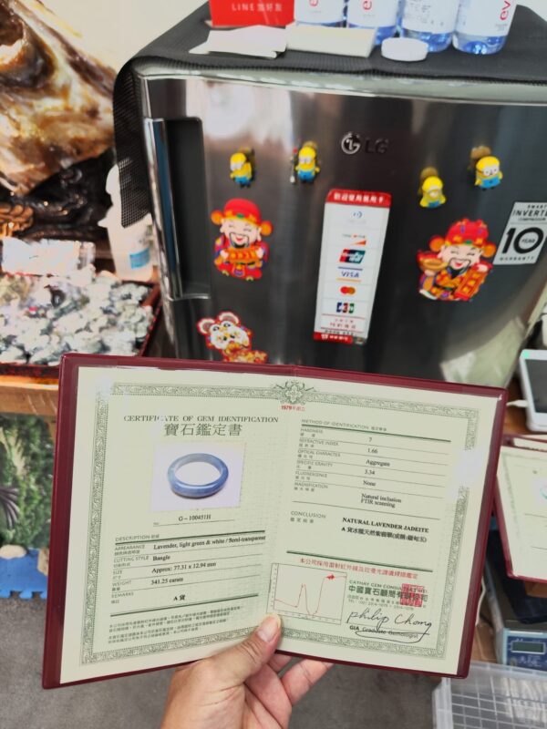 🌸冰種芙蓉紫羅蘭正圈手鐲｜天然緬甸玉A貨 🌸