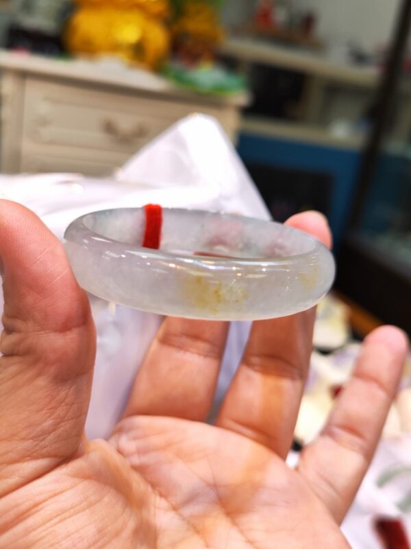 🌈【頂級三彩玻璃種正圈手鐲】🌈