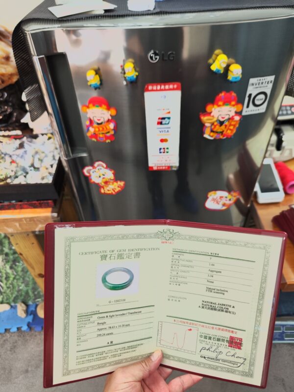 🌸 淡紫羅蘭春彩正圈手鐲｜天然緬甸玉A貨 🌸