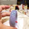 🌸 紫羅蘭正圈輪胎鐲｜天然緬甸玉A貨 🌸