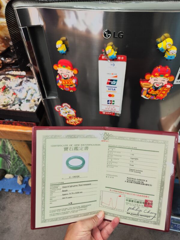 🔥 冰種滿綠粗圓骨 正圈手鐲 🔥