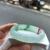 💎天然緬甸玉A貨冰玻種寬版正圈手鐲 💎