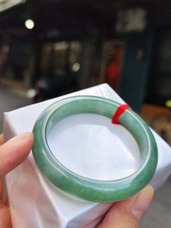 🔥 滿綠 正圈手鐲  天然緬甸玉A貨 🔥