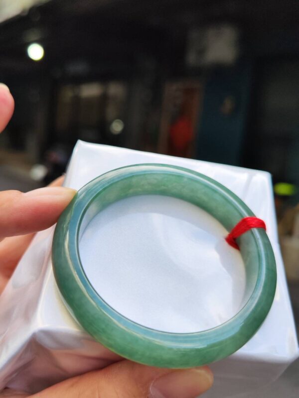 🔥 滿綠 正圈手鐲  天然緬甸玉A貨 🔥