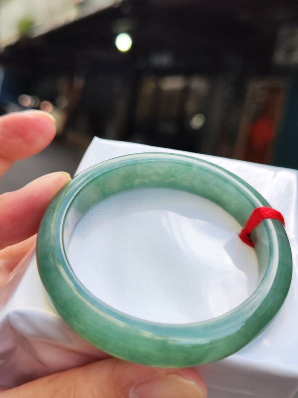 🔥 滿綠 正圈手鐲  天然緬甸玉A貨 🔥