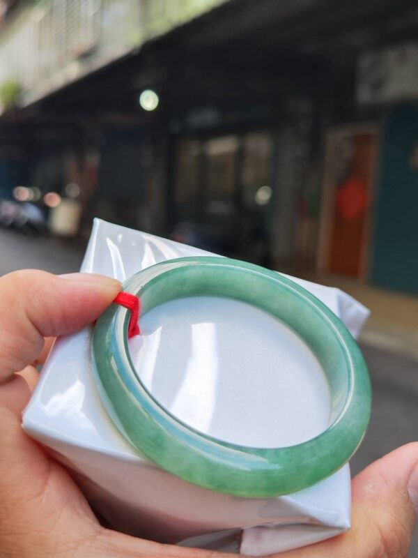 🔥 滿綠 正圈手鐲  天然緬甸玉A貨 🔥