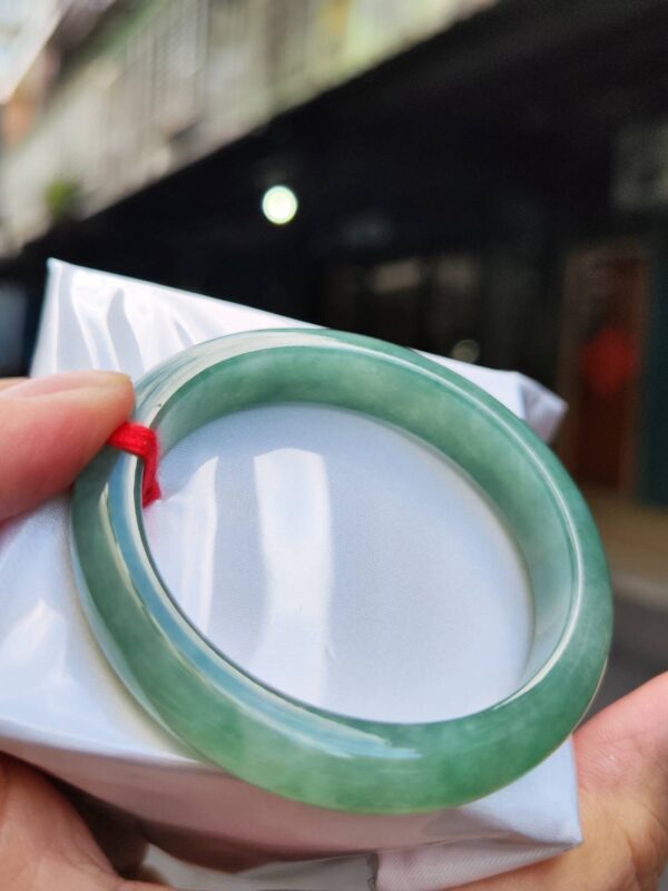 🔥 滿綠 正圈手鐲  天然緬甸玉A貨 🔥