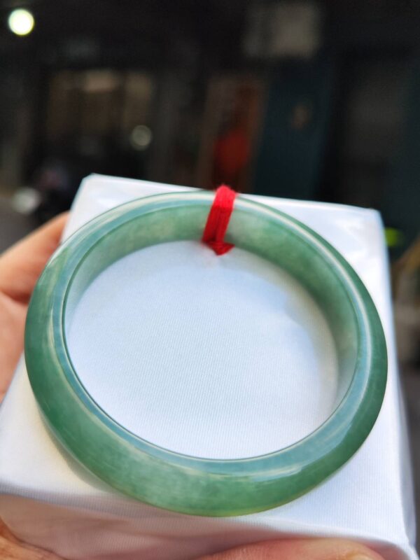 🔥 滿綠 正圈手鐲  天然緬甸玉A貨 🔥