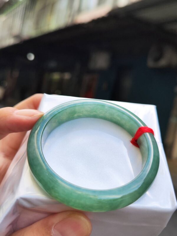 🔥 滿綠 正圈手鐲  天然緬甸玉A貨 🔥