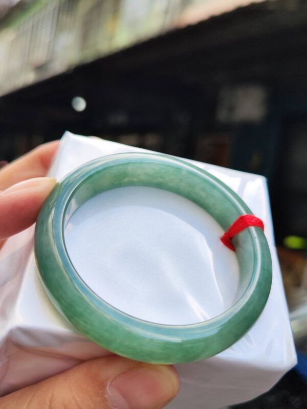 🔥 滿綠 正圈手鐲  天然緬甸玉A貨 🔥