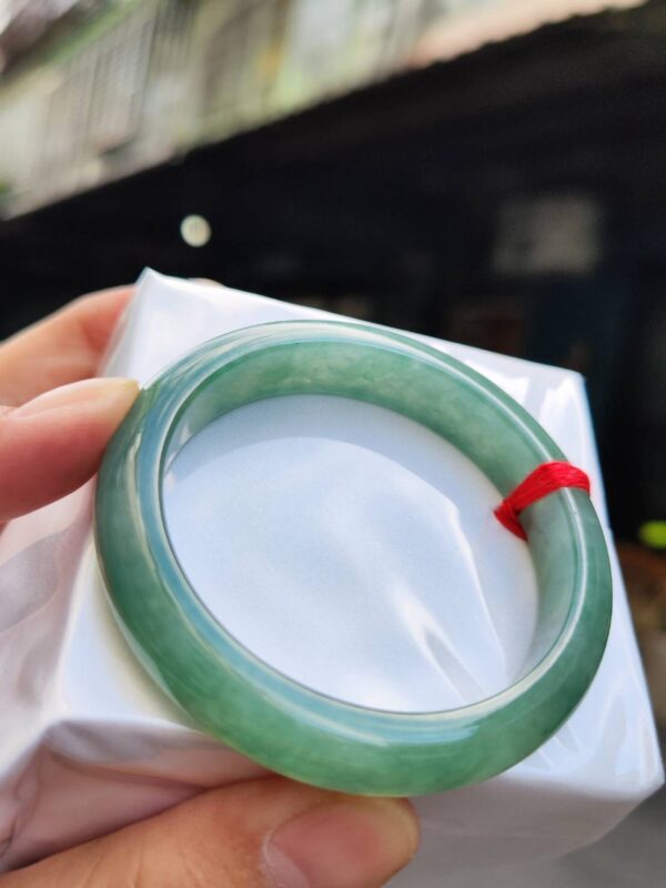 🔥 滿綠 正圈手鐲  天然緬甸玉A貨 🔥