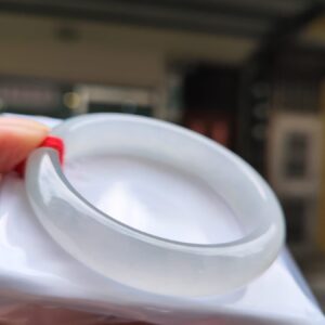 img_6242-3 💎天然緬甸玉A貨 玻璃種白月光正圈手鐲 💎