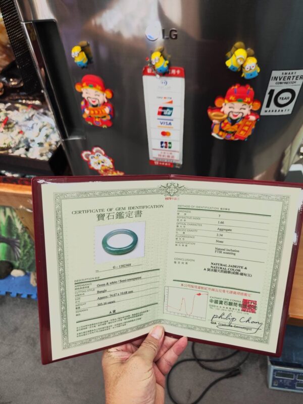 🔥 冰種滿綠粗圓骨 正圈手鐲 🔥
✨天然緬甸玉A貨 ✨