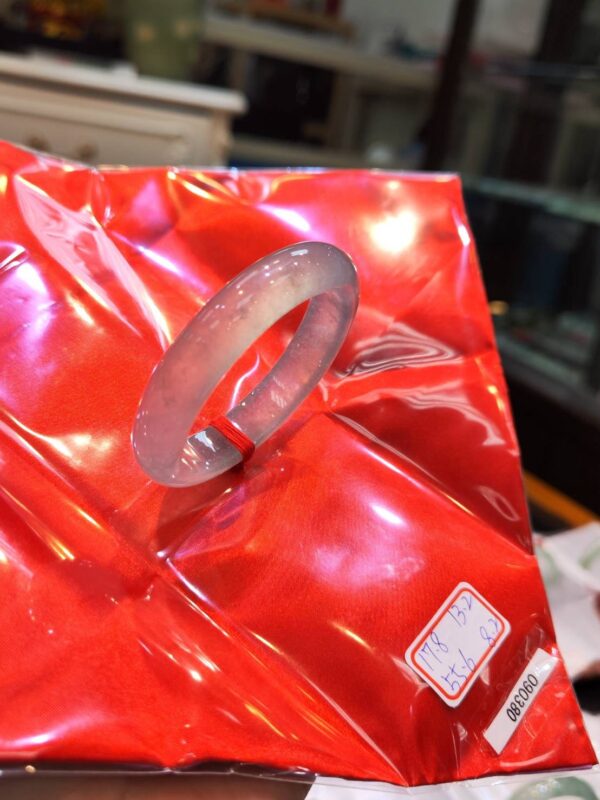 ✨ 頂級放光玻璃種飄花正圈手鐲 ✨