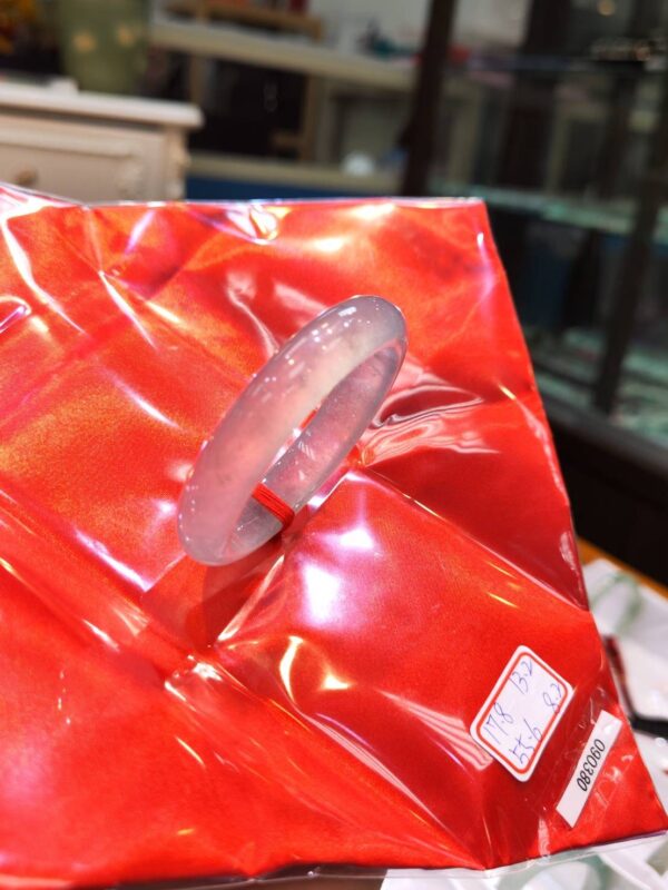 ✨ 頂級放光玻璃種飄花正圈手鐲 ✨