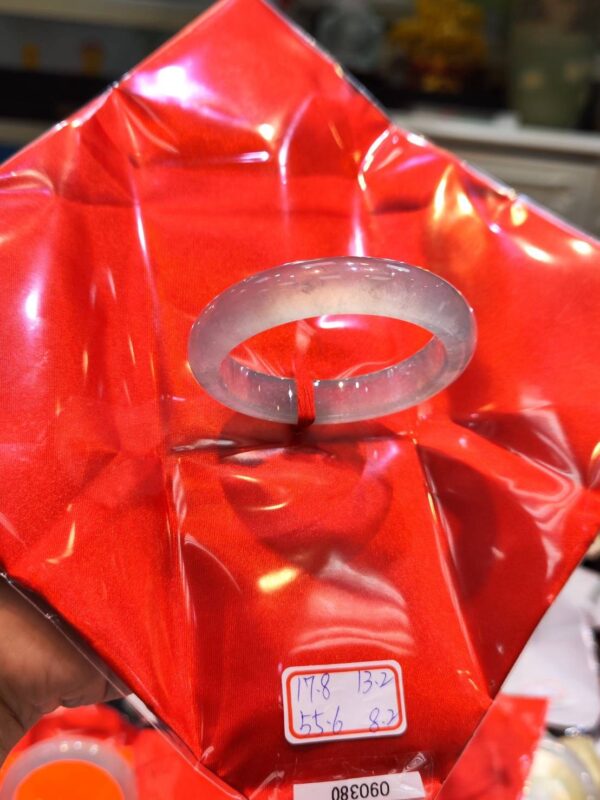 ✨ 頂級放光玻璃種飄花正圈手鐲 ✨