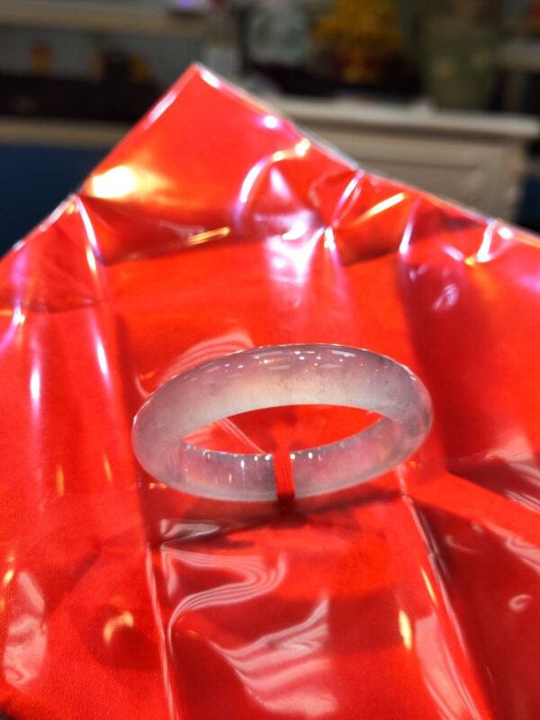 ✨ 頂級放光玻璃種飄花正圈手鐲 ✨