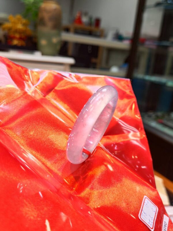 ✨ 頂級放光玻璃種飄花正圈手鐲 ✨