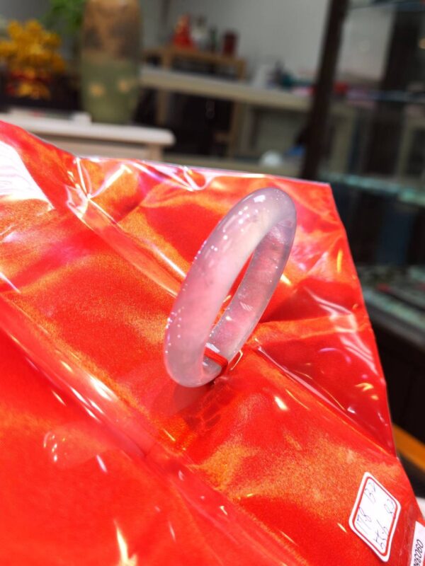 ✨ 頂級放光玻璃種飄花正圈手鐲 ✨