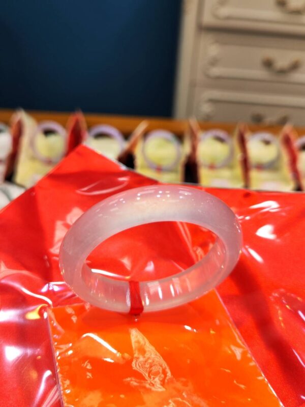 ✨ 頂級放光玻璃種 正圈厚庄手鐲 ✨