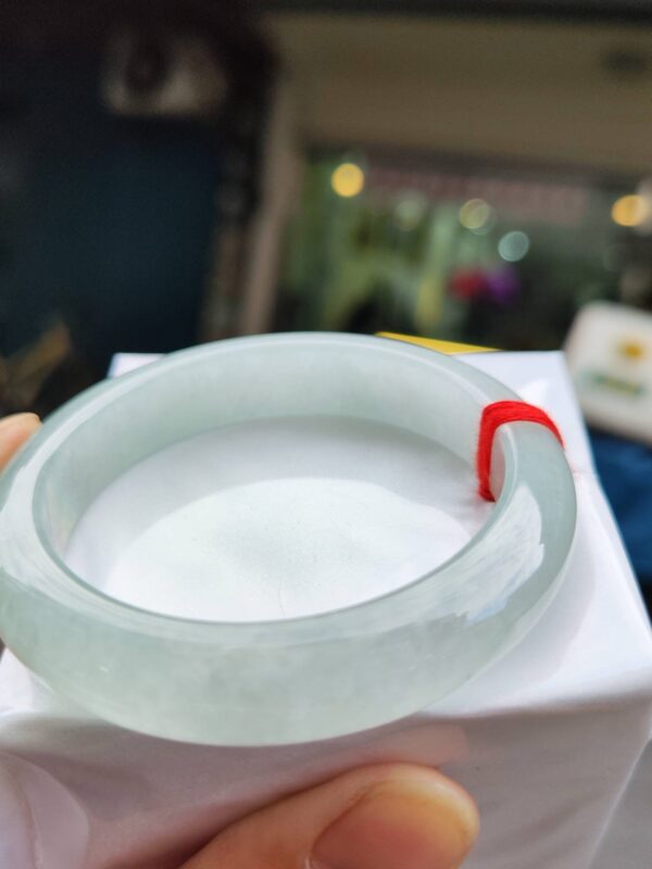 🌸  冰種白月光正圈厚庄手鐲  天然緬甸玉A貨 🌸